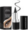 Gel Eyeliner Stift, Wasserdicht & Smudge-Proof für einen langanhaltenden Look, Vielseitiger Eye-liner Pen für Augen, Gesicht und Lippen, Idealer für Halloween-Makeup & Gesichtsbemalung (Schwarz)