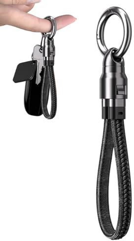 Usb C Charger Cable - Portable Charging Cable, Compact Usb Type C Cord | Retractable Usb C Connector Carabiner Hook, Handy Travel Accessory for Quick Device powers Boost, Smartphones