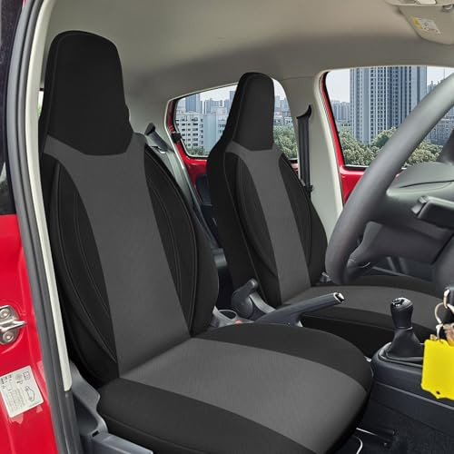 JUDANNA Sitzbezüge Auto für 2011-2023 VW UP | Autositzbezüge Auto-Sitzschoner Schonbezüge Sitzauflagen Sitzbezug Vordersitze