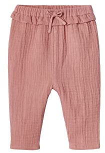 Vertbaudet Baby Hose aus Musselin Altrosa 104