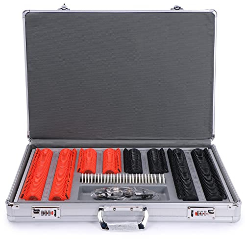 266 pcs Optical Trial Lens Set Plastic Rim Aluminium Case + Free Trial Frame