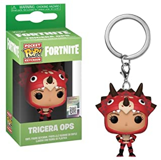 Pocket POP! Fortnite: Tricera Ops - Vinyl Figure Keychain