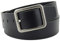 Vascavi ® Ledergürtel aus Rindleder, 4,5 cm breit und ca. 0,3 cm stark, echt Leder Gürtel, Made in Germany, kürzbar, für Damen und Herren #4,5-0002 (105 cm Gesamtlänge 120 cm, Schwarz)