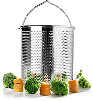 IBILI, Cestello per pentola, 14 x 10 cm, acciaio inox, multiuso.