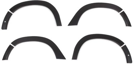 OMAC Radläufe Kotflügel Verbreiterung kompatibel mit Dacia Duster 2017-2024 ABS Schwarz 4tlg