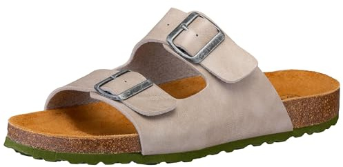 Lico Herren Bioline Concrete Pantoletten, Beige, 42 EU