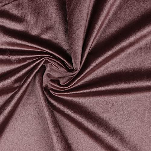 Tissu velours velours peluche vieux rose, 1/8 m – 50 cm x 37 cm