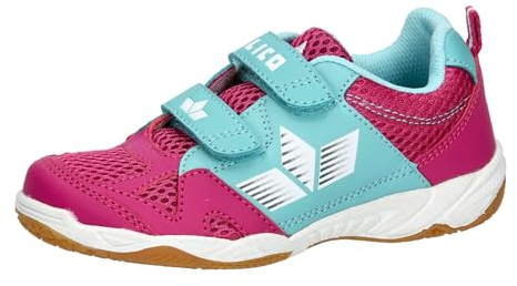 Lico Sport V Hallenturnschuhe, pink/türkis/weiß, 36 EU