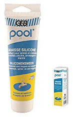 GEB POOL Graisse Silicone de contact qualité eau potable pour robinets et vannes - Blanc - Tube 125g