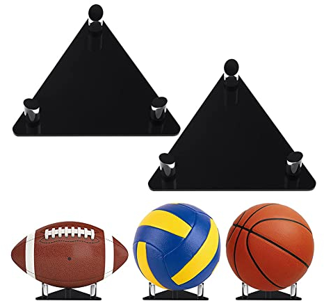 LICHENGTAI Ballständer Ball Ausstellungsstand Basketball Ständer Display Acrylständer Football Halterung Transparent Halter für Fußball Basketball Volleyball Rugby Ball