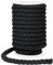 tenn well Cuerda de algodón de 12 mm, Cuerda Multifuncional de 10 m de Grosor para Tejer macramé, Colgar en la Pared, Manualidades y decoración (Negro)