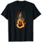 Brennende Gitarre für Rock'n Roll-Liebhaber T-Shirt