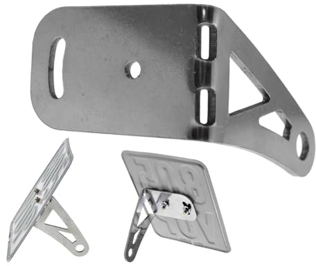 Kennzeichenhalter kompatibel für Simson Schwalbe S51 S50 S53 SR50 KR50 S70 KR51/1 seitlich Tuning Nummerschildhalter