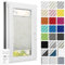 Estika Plissee mit Bohren 40 cm x 120 cm - Perle - Rollos für Fenster, Jalousien Fenster für innen, Raffrollo, Fenster plissee