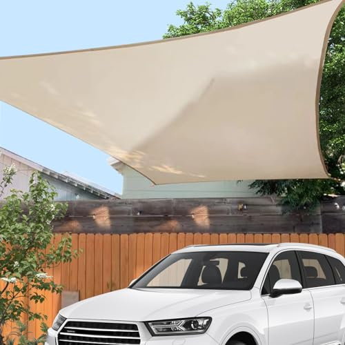 Strapazierfähige Carport-Überdachung – extra große, tragbare Auto-Zelt-Garage mit aufrollbaren Fenstern und Ganzjahresplane, abnehmbares Dach und Seitenwände für Auto, SUV, Boote und LKW,
