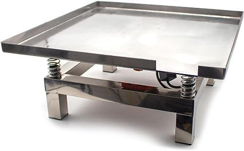 ZJGFCB Small Concrete Vibration Table, Vibration Test Table Test Block Vibration Platform Stainless Steel Vibration Table
