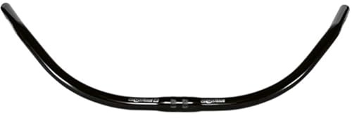 ERGOTEC handlebar Beach Cruiser 25.4, GW710, GL185, GH62, 65° steel black