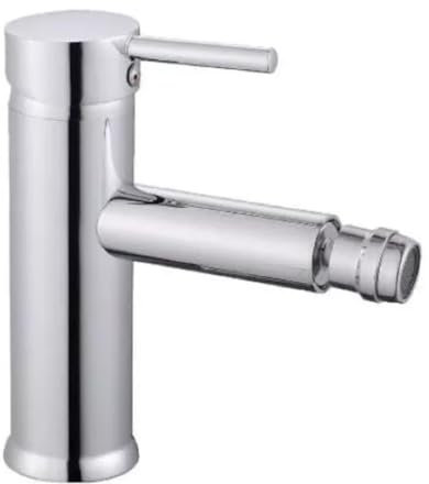 Miscelatore rubinetto lavabo bidet bagno acciaio inox cromato +piletta RAY
