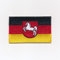 60 x 35 mm Niedersachsen Flagge Wappen Hannover Aufnäher Aufbügler Patch 5252 B