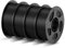 ANYCUBIC PLA Filament 1,75mm, Refill PLA und Spool Kit, 3D Drucker Filament PLA, Vakuumverpackung, Intelligente Identifikation, 4KG Schwarz