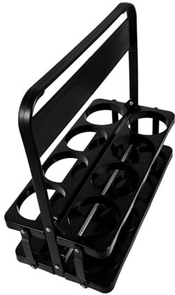 BESPORTBLE Multi-functional Water Bottle Carrier Beer Rack Car Drink Holder Folding Bottle Organizer for Football Team Events