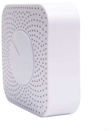 Helilyco PER Tuya Zigbee Smart Air Quality Monitor con PM2.5 CO2 Rilevamento di umidità CO2 e controllo vocale Bianco