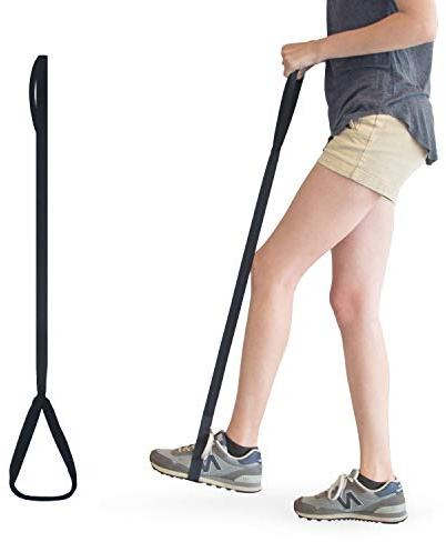 RMS Premium Leg Lifter with Hand Strap and Foot Loop, 35 Inch