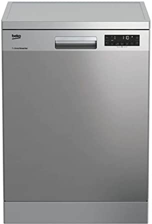 Beko DFN28422X Independiente 14cubiertos A++ lavavajilla - Lavavajillas (Independiente, Acero inoxidable, Tamaño completo (60 cm), Acero inoxidable, Botones, LCD)