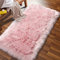 Teppich Flauschig Lammfell Teppich Rosa deko Mädchen Kinderzimmer Aesthetic Teppiche Teenager Zimmer Schlafzimmer Teppich für Wohnzimmer 80x180 cm