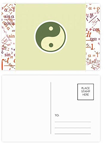 Taichi China Postkarten-Set mit 8 Diagrammen und Grußkarten, 20 Stück
