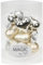 MAGIC 8 STK. Herzen 4cm Glas Weihnachtsschmuck Weihnachtskugeln Weihnachtsdeko Christbaumkugeln Christbaumschmuck Farbe: Cloud Dancer - weiß Elfenbein Champagner