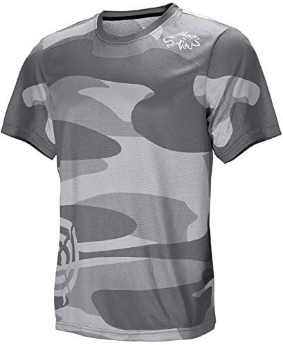 Men's Mountain Bike Jersey Short Sleeve MTB Shirts Moisture-Wicking and Skin-Friendly - - XL