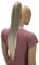 CAISHA 60cm Glatt Pferdeschwanz Mit Butterflyklammer Haarteil Zopf Hitzebeständig Haarverlängerung Dunkelblond Mix H637