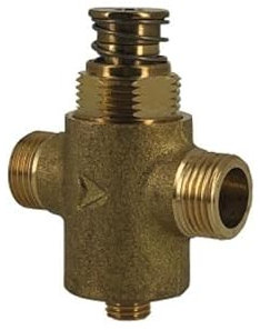 Delabie Tempostop AB douche MM 1/2 vanne globe temporisation 15s