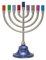Yair Emanuel HAU-1 Kerzenhalter, 9 Zweige, klassisches minimalistisches Design, mehrfarbig