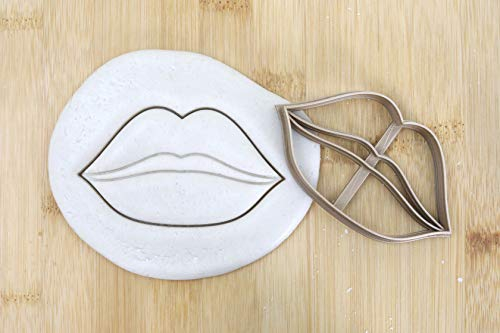 Kussmund Cookie Cutter Fondant Keksstempel/Ausstechform Keksausstecher ca. 8cm