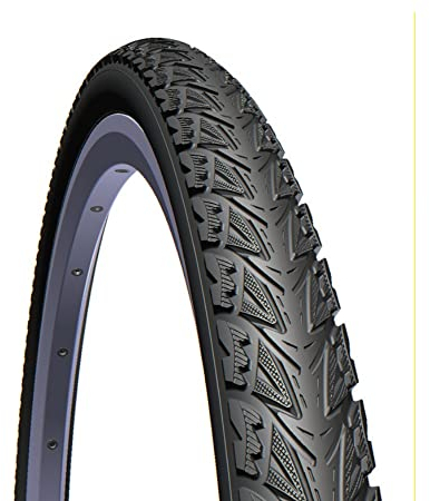 Mitas Unisex – Erwachsene Classic 22 Fahrradreife, Schwarz, 28x1.60