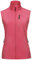 33,000ft Damen Leichte Laufweste Outdoor Softshell Weste Frau Ärmellose Jacke Winddichte Wasserdichte Atmungsaktive Vest Gilet für Laufen Golf Wandern Rosa 2XL