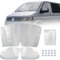 MaxEarn Interne Fensterabdeckungen für VW T4, 3-teiliges luxuriöses Thermo-Fensterrollo-Set, VW T4 Campervan-Fensterabdeckung, Sommer-UV-Sonnenrollo und Winterisolierung