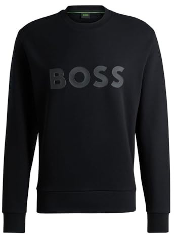 BOSS Men's Salbo Sweatshirt, Black1, S