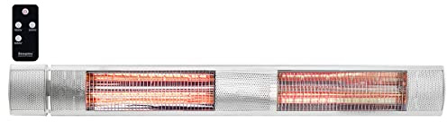 Semptec Urban Survival Technology Heizstrahler für Balkon: IR-Außen-Heizstrahler, Goldröhre, 3.000 W, IP65, Versandrückläufer (Infrarot Goldröhre, Infrarot aussen, Heizung)