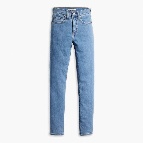 Levi's Damen 724 HIGH Rise Straight Light Indigo - Worn IN, Boat Day, 32W / 30L EU