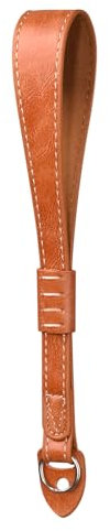 VOVMOEYA Camera Wrist Strap,Vintage PU Leather Camera Hand Strap for DSLR Mirrorless Compact Camera for Fujifilm XS10 XS20 XT3 XT5 Nikon Zf ZFC Z8 Canon Sony A6400 A6700 A7C II A7IV A7 III - Brown