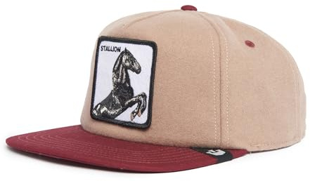 Goorin Bros. Flat Cap Free Rider Tan Beige Rot, Size:OneSize