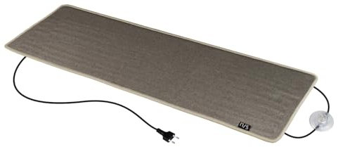 17/5 Heizteppich Heizmatte 35x110cm 100Watt Farbe: Camel - Für Schreibtisch, Home Office, PC Arbeitsplatz