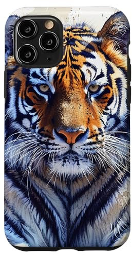 iPhone 11 Pro Tiger Watercolor Graphic Case