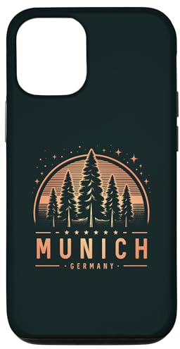 München Deutschland | München Bayern Deutschland Trees | München Hülle für iPhone 12/12 Pro