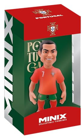 MINIX - Fußball Stars #7 - Portugal - Cristiano Ronaldo CR7 - Sammelfigur 12 cm