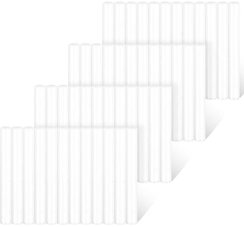 Einfa Hot Glue Sticks - 48 Pieces White Glue Gun Sticks 11mm x 100mm - Adhesive Hot Melt Glue Sticks for Repairs Craft Decoration - 11mm Glue Stick for Glue Gun