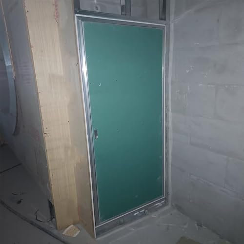 Dailify Panel de Acceso Panel de Acceso Pintable para Pladur, 300x400 400x500 400x600 400x900 mm Puerta de Acceso para Fontanería, Trampilla de Inspección para Pladur Empotrada(12x34in (300x850mm))